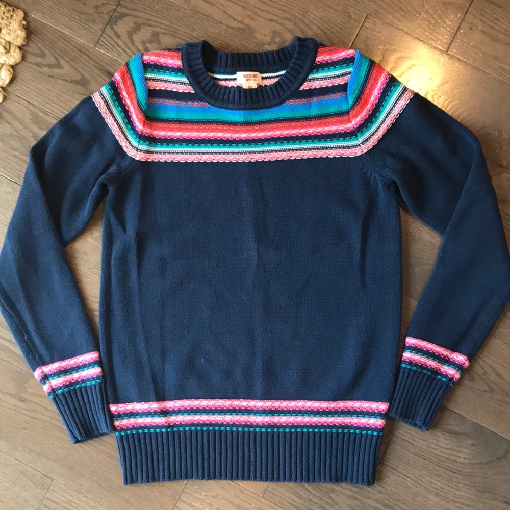 Mossimo fair isle sweater